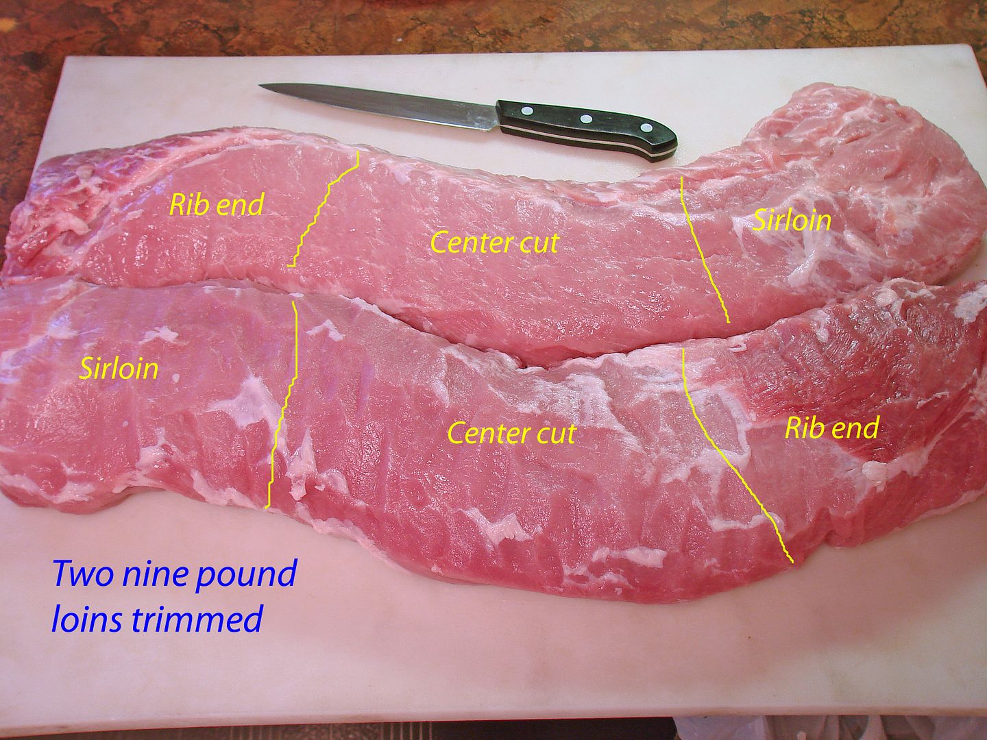 Chris' Big Green Egg Adventure Smoked Pork Loin x3